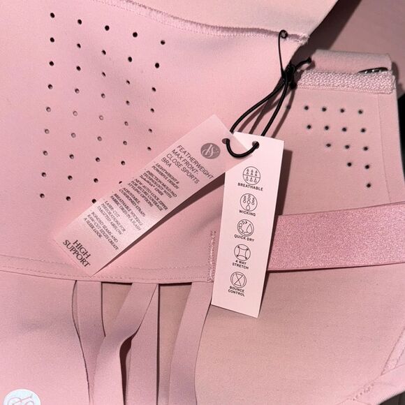 🔥Victoria's Secret Pink Zip-Front Sports Bra with Racerback Sz 36D New - Picture 6 of 6
